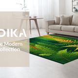 Dynamic Colorful Chevron Layout(Green)