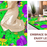 Festive Lobster Iris Motif(Green)