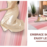 Elegant Geometric Lattice Motif(Pink)