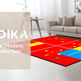 Color Splash Educational Play Surface(Red)