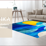 Dynamic Abstract Expressionist Motif(Blue)