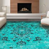 Trendy Textured Diamond Layout(Blue)