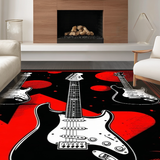 Edgy Abstract Guitar Composition(Black)