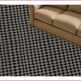 Sophisticated Abstract Trellis Design(Black)