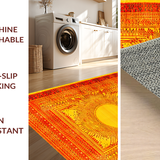 Eclectic Sun Inspired Decorative(Red)