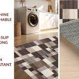 Elegant Lattice Motif with Depth(Beige)