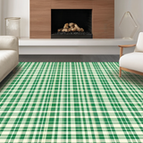 Charming Farmhouse Tartan Aesthetic(Green)
