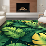 Contemporary Leaf Embossed Style(Green)