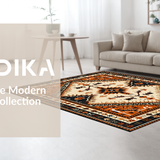 Western Earth Tones Circle Motif(Beige)