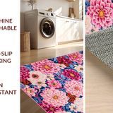 Chic Multihued Floral Composition(Blue)