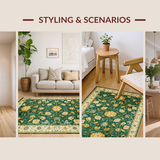 Luxurious Floral Texture(Green)