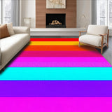 Festive Striped Contemporary Motif(Red)