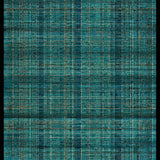 Ultra Soft Area Rug, Non Slip, Stain Resistant, Washable Area Rugs for Living Room, Bedroom, Striking Teal Rug, Modern Abstract Print(Blue)