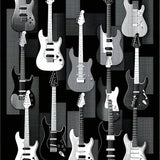 Elegant Abstract Music Visuals(White)