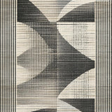 Ultra Soft Area Rug, Non Slip, Stain Resistant, Washable Area Rugs for Living Room, Bedroom, Luxurious Washable Faux Decor Surface With Geometric Linear Pattern(Gray)