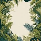 Ultra Soft Area Rug, Non Slip, Stain Resistant, Washable Area Rugs for Living Room, Bedroom, Playful Jungle Animal Motif(Beige)