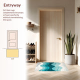 Elegant Subtle Toned Abstract Design(Blue)