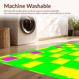 Charming Colorful Checkered Aesthetic(Green)