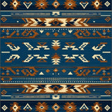 Artistic Blue and Brown Weave(Blue)