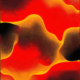 Fiery Abstract Lava Aesthetic(Red)