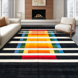 Chic Geometric Color Burst(Black)