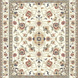 Beige Textured Floral(Beige)