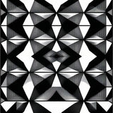 Stylish Modern Abstract Arrangement(Black)