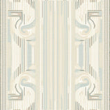 Elegant Cream and Ivory Stripes(Ivory)