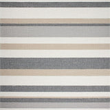 Ultra Soft Area Rug, Non Slip, Stain Resistant, Washable Area Rugs for Living Room, Bedroom, Modern Grey Area Featuring Beige Stripes and Subtle Textures(Gray)