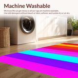 Festive Striped Contemporary Motif(Red)