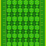Whimsical Clover Patchwork Style(Green)