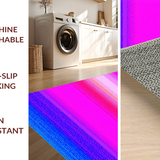 Dynamic Rainbow Wave Composition(Pink)