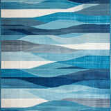 Modern Ogee with Hues(Blue)