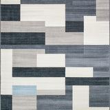 Artistic Slate Colorful Patchwork Motif(Gray)