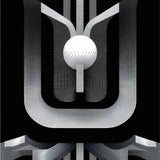 Eye catching Fluffy Checkerboard(Gray)