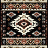 Intricate Cultural in Monochrome(Black)