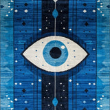 Contemporary Ethereal Lattice Aesthetic(Blue)