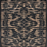 Modern Textured Black and Gray(Black)