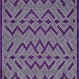 Ultra Soft Area Rug, Non Slip, Stain Resistant, Washable Area Rugs for Living Room, Bedroom, Funky Modern Lattice Arrangement(Purple)