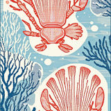 Elegant Nautical Shell Decorative(Red)