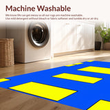 Lively Patterned Playful Visual Appeal(Blue)