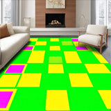 Charming Colorful Checkered Aesthetic(Green)