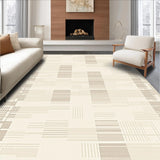 Contemporary Neutral Tiled Motif(Beige)