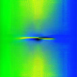 Artistic Whirling Color Spectrum(Blue)