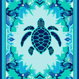 Nautical Charm Sea Turtle Aesthetic(Blue)
