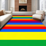 Bright Colorful Geometric Play Surface(Red)