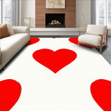 Charming Fluffy Heart Aesthetic(Red)
