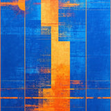 Eclectic Multicolor Wave(Blue)