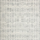 Modern Light Gray Abstract Arrangement(Gray)