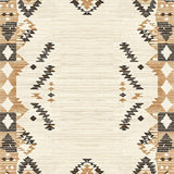 Ultra Soft Area Rug, Non Slip, Stain Resistant, Washable Area Rugs for Living Room, Bedroom, Elegant Earth Tones Textured Weave(Beige)